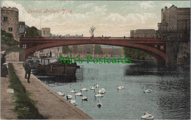 Yorkshire Postcard - Lendal Bridge, York   SW13097