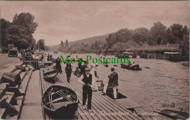 Berkshire Postcard - Maidenhead River at 