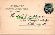 Load image into Gallery viewer, Nature Postcard - Countryside Art Scene. Man With His Dog SW13108