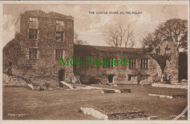 Yorkshire Postcard - Helmsley, The Castle Ruins  SW13115