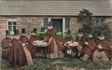 Load image into Gallery viewer, Welsh Costume Postcard - Welsh Women&#39;s Tea Party   SW13128
