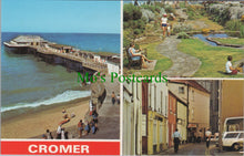Load image into Gallery viewer, Norfolk Postcard - Views of Cromer SW11533