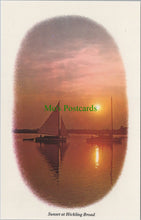 Load image into Gallery viewer, Norfolk Postcard - Sunset at Hickling Broad SW11500
