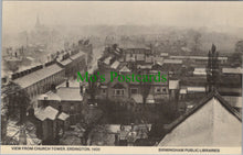 Load image into Gallery viewer, Warwickshire Postcard - Erdington, 1900, View From Church Tower  DC1598