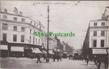 Load image into Gallery viewer, Lancashire Postcard - Liverpool, Lord Street  DC1623