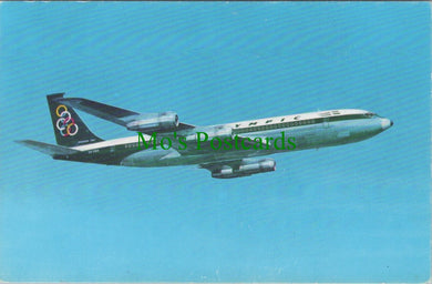 Aviation Postcard - Olympic Airways Boeing 707-320 Aeroplane DC1589