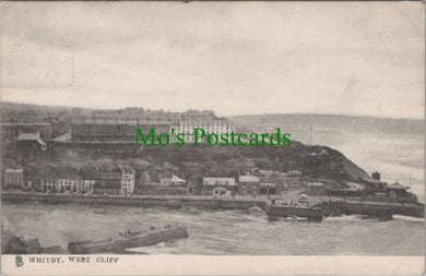 Yorkshire Postcard - Whitby, West Cliff   SW13151