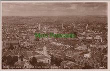 Load image into Gallery viewer, Bristol Postcard - Birds Eye View of Bristol From Cabot Tower SW13160
