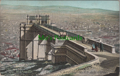 France Postcard - Marseille, L'ascenseur De N.D. De La Garde SW13168