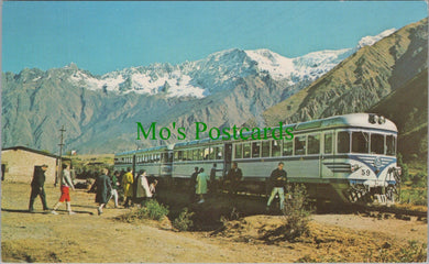 Peru Postcard - Machu Picchu Railcar  SW13175