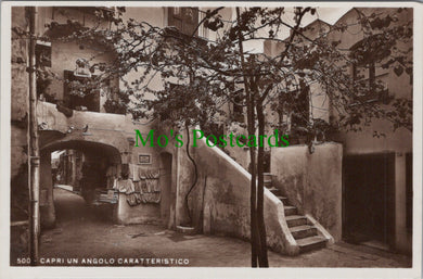 Italy Postcard - Capri Un Angolo Caratteristico  SW13196