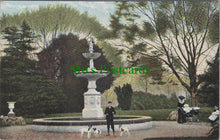Load image into Gallery viewer, Wales Postcard - Cardiff, The Fountain Sophia Gardens SW13208