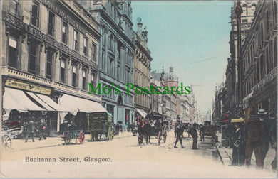 Scotland Postcard - Glasgow, Buchanan Street   SW13215