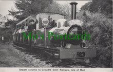 Load image into Gallery viewer, Isle of Man Postcard - Steam Returns To Groudle Glen Railway  HP229