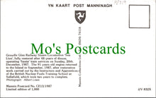 Load image into Gallery viewer, Isle of Man Postcard - Steam Returns To Groudle Glen Railway  HP229