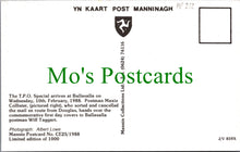 Load image into Gallery viewer, Isle of Man Postcard - IOM Post Office Authority T.P.O. Special  HP232