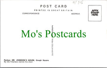 Load image into Gallery viewer, London Postcard - Dr Johnson's House, Gough Square HP215