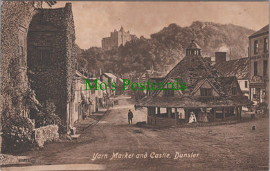 Somerset Postcard - Dunster, Yarn Market and Castle  DC2564