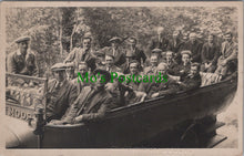 Load image into Gallery viewer, Road Transport Postcard - Charabanc Men's Road Trip SW12401