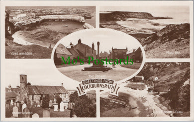 Scotland Postcard - Greetings From Cockburnspath SW12415