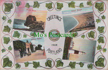 Load image into Gallery viewer, Dorset Postcard - Greetings From Portland   SW12433