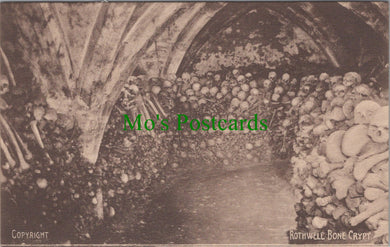 Northamptonshire Postcard - Rothwell Bone Crypt  SW12460