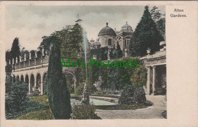 Staffordshire Postcard - Alton Gardens  SW13233