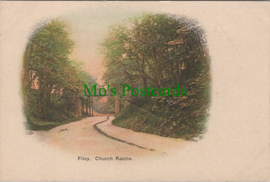 Yorkshire Postcard - Filey, Church Ravine  SW13235