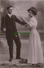 Load image into Gallery viewer, Romance Postcard - A Little Entanglement SW13278
