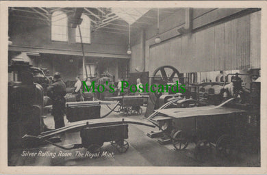 London Postcard - The Royal Mint, Silver Rolling Room   SW13282