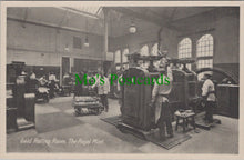 Load image into Gallery viewer, London Postcard - The Royal Mint, Gold Rolling Room   SW13283