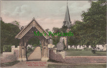 Load image into Gallery viewer, Buckinghamshire Postcard - Stoke Poges Church With Lych Gate SW10946