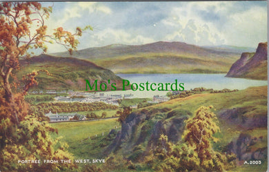Scotland Postcard - Portree From The West, Isle of Skye SW10960