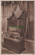 Load image into Gallery viewer, London Postcard - Westminster Abbey, The Coronation Chair  SW10963