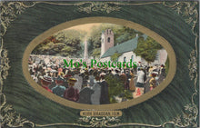Load image into Gallery viewer, Isle of Man Postcard - Kirk Braddan Church Service  SW11016