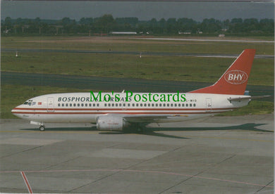 Aviation Postcard - BHY-Bosphorus Airways Boeing B.737 Aeroplane  SW11488