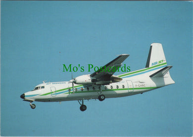 Aviation Postcard - Air Jet Fokker 27-600 Aeroplane  SW11492