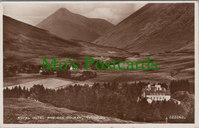 Scotland Postcard - Tyndrum, Royal Hotel and Ben Douran SW11037