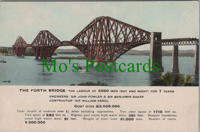 Scotland Postcard - The Forth Bridge, River Forth  SW11041