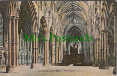 Lincolnshire Postcard - Lincoln Cathedral, The Nave  SW11042