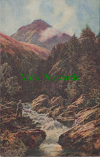 Load image into Gallery viewer, Landscape Art Postcard - Rural Scene, Man Fishing  SW11044