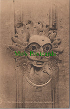 Load image into Gallery viewer, Co Durham Postcard - Durham Cathedral, The Sanctuary Knocker SW11076