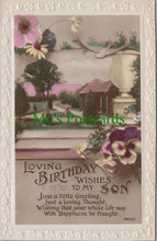 Load image into Gallery viewer, Greetings Postcard - Loving Birthday Wishes To My Son  SW11087
