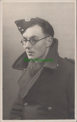 Ancestor Postcard - Young Serviceman in Uniform HP122