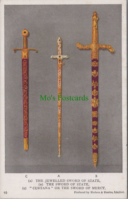 Museum Postcard - The Jewelled Sword of State  HP125