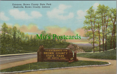 America Postcard - Indiana, Brown County State Park Nashville HP61
