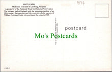 Load image into Gallery viewer, America Postcard - Oatlands, South of Leesburg, Virginia   HP64
