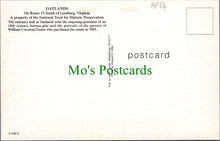 Load image into Gallery viewer, America Postcard - Oatlands, South of Leesburg, Virginia   HP64