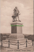 Load image into Gallery viewer, Devon Postcard - Plymouth Esplanade, "Drake" Statue  HP19