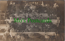 Load image into Gallery viewer, Food &amp; Drink Postcard - Harvest Festival Food SW12477
